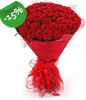 51 adet kırmızı gül buketi özel hissedenlere  Bilecik çiçekçi çiçek siparişi sitesi 