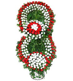 Görsel Cenaze çiçek , cenaze çiçek , çelengi  Bilecik çiçekçi uluslararası çiçek gönderme 