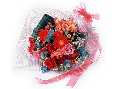 Karisik buket çiçek modeli sevilenlere  Bilecik çiçekçi uluslararası çiçek gönderme 