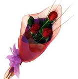 Çiçek satisi buket içende 3 gül çiçegi  Bilecik çiçekçi online çiçek gönderme sipariş 