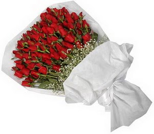  Bilecik çiçekçi İnternetten çiçek siparişi  51 adet kırmızı gül buket çiçeği