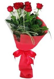Çiçek yolla sitesinden 7 adet kırmızı gül  Bilecik çiçekçi internetten çiçek satışı 